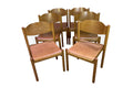Lot 6 chaises bois de Karl Klipper