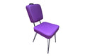 Chaise vintage mauve revisitée