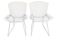 Paire de chaises Bertoïa