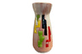 Vase multicolore années 1960