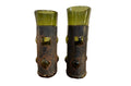 Paire de vases brutalistes