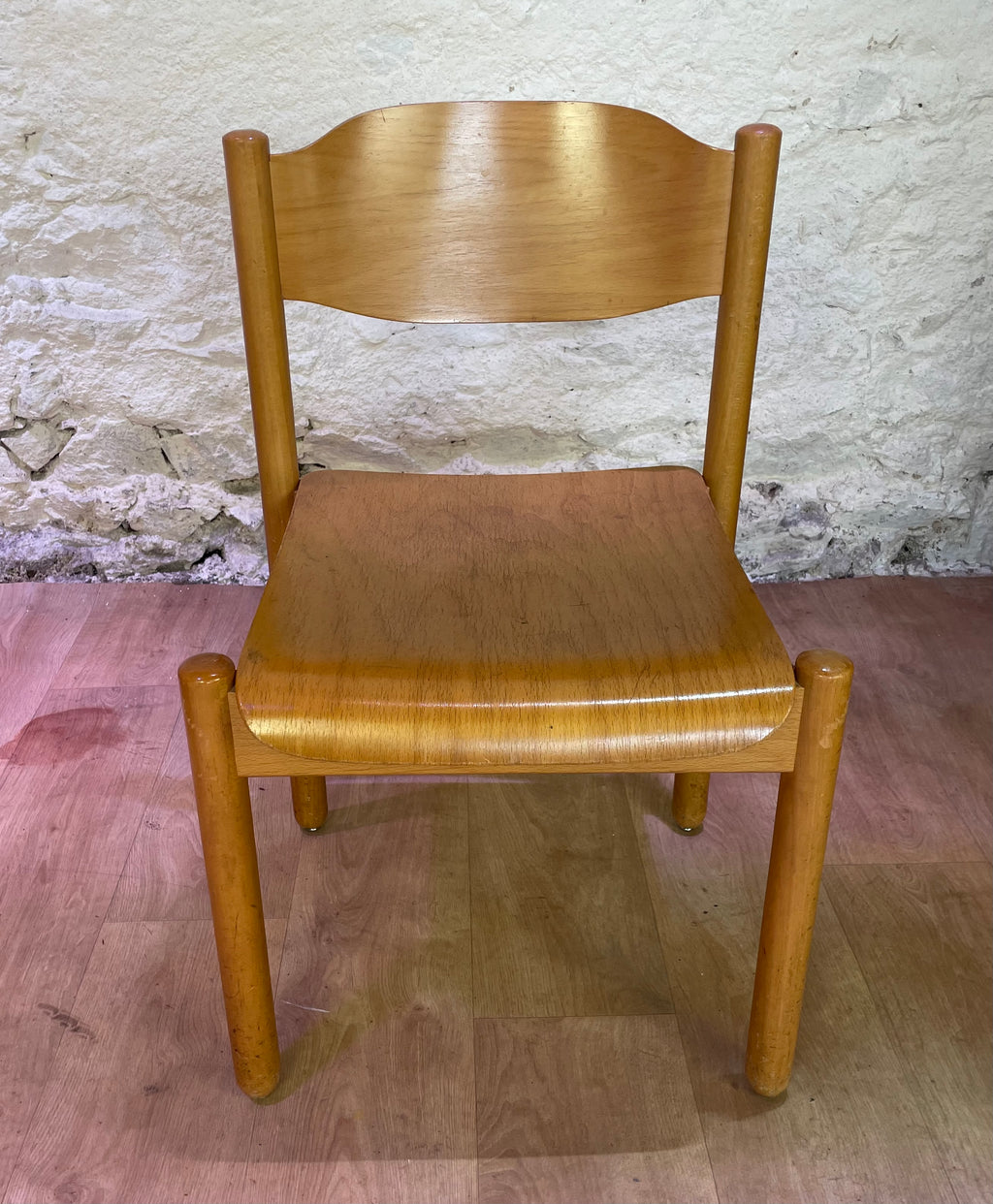 Lot 6 chaises bois de Karl Klipper