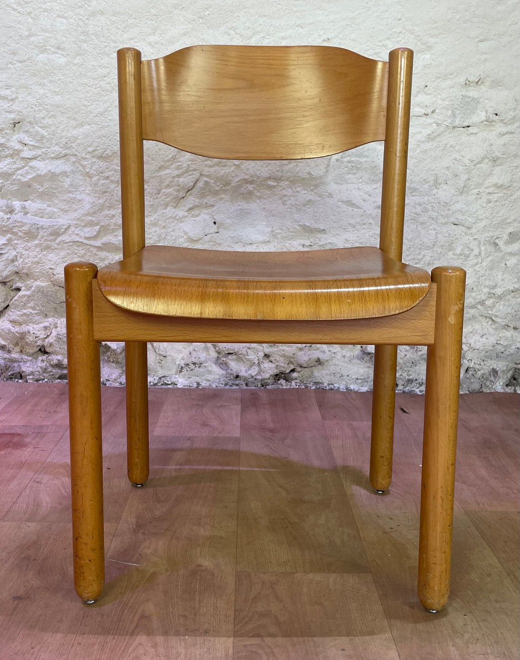 Lot 6 chaises bois de Karl Klipper