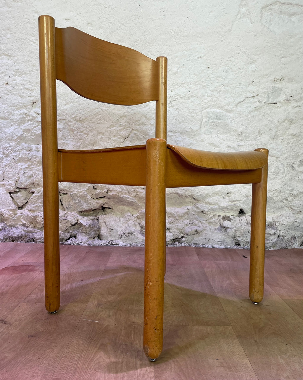 Lot 6 chaises bois de Karl Klipper
