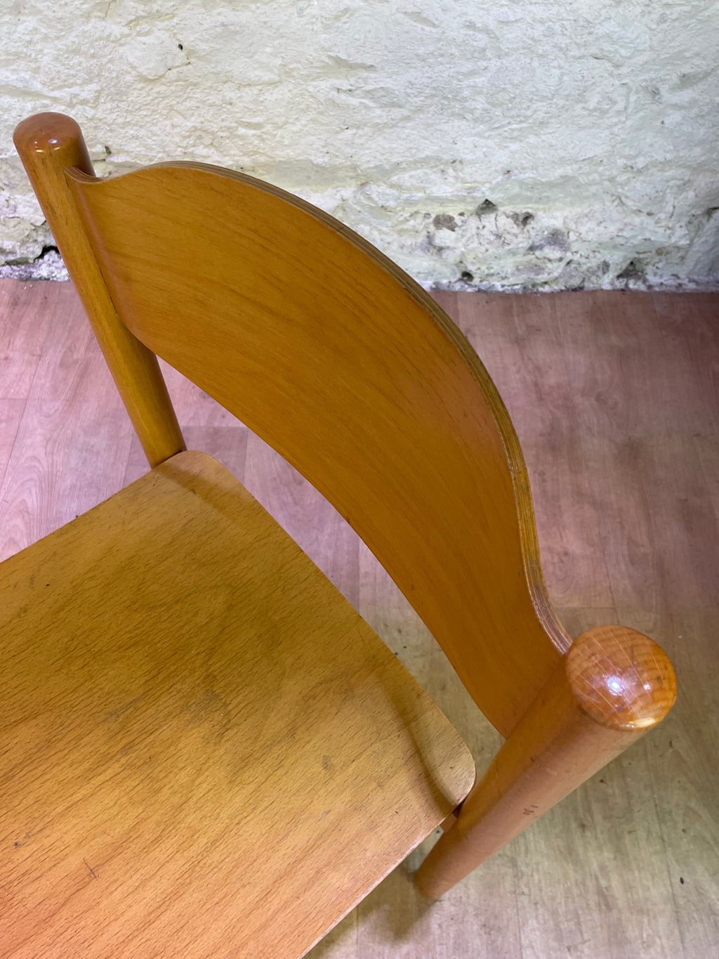 Lot 6 chaises bois de Karl Klipper