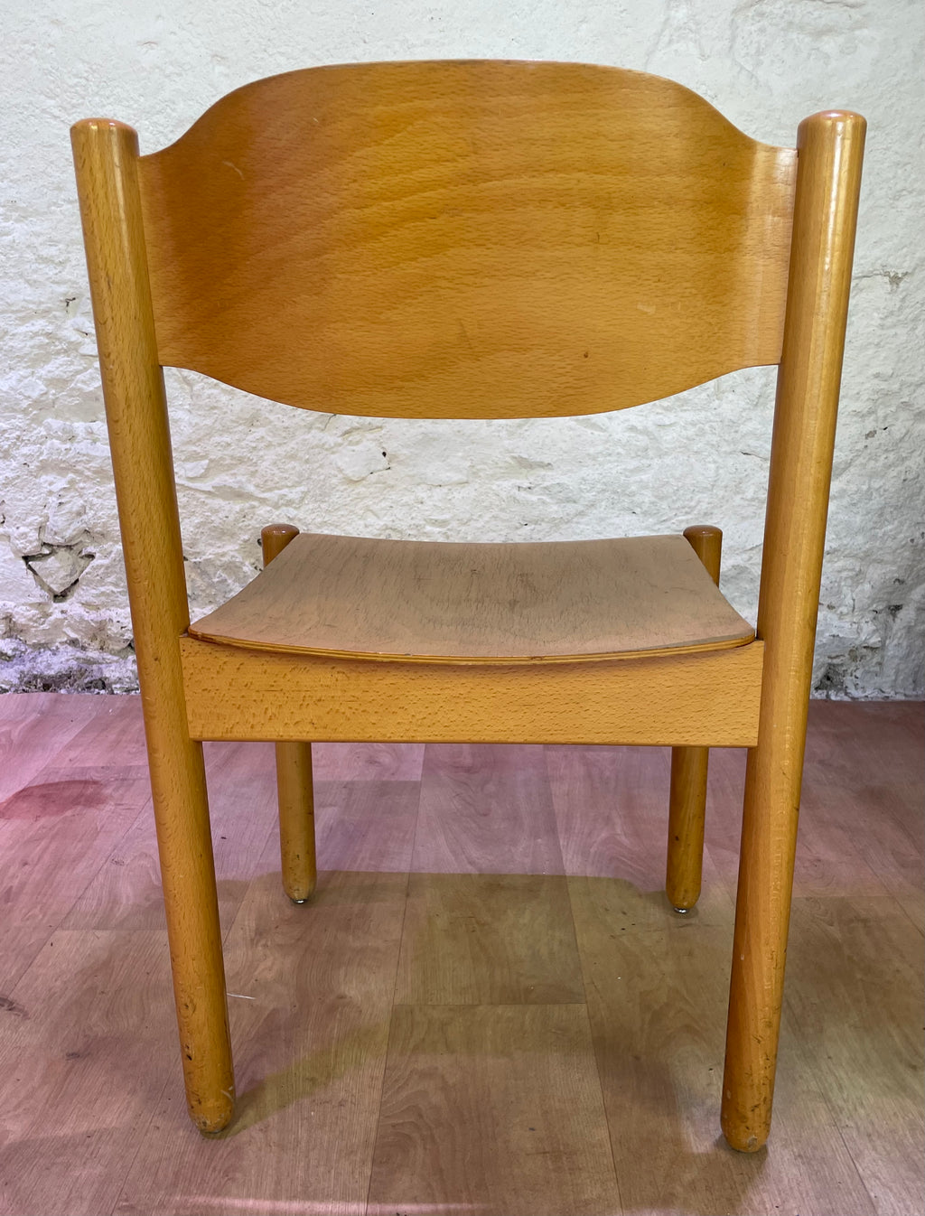 Lot 6 chaises bois de Karl Klipper