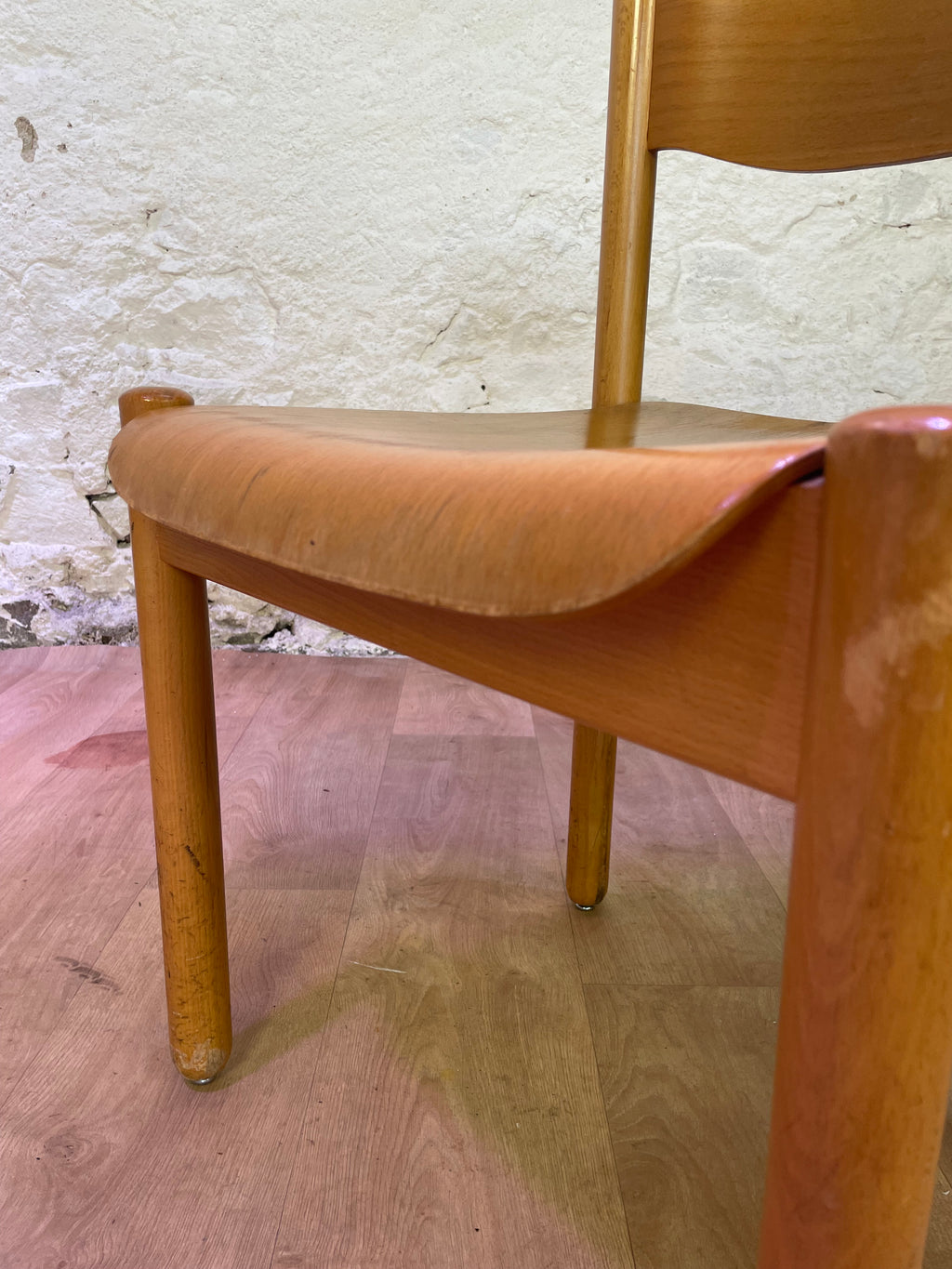 Lot 6 chaises bois de Karl Klipper