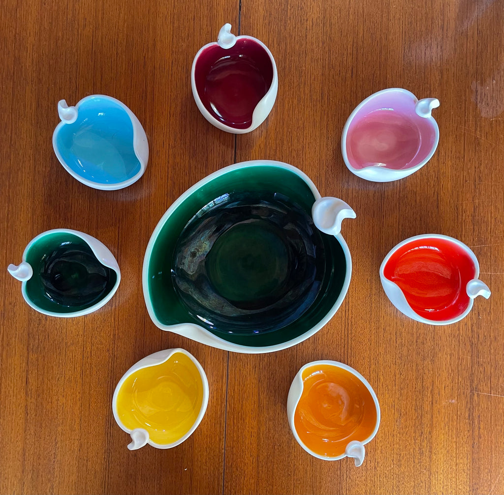 Ensemble salade de fruits Keramos pour Sèvres