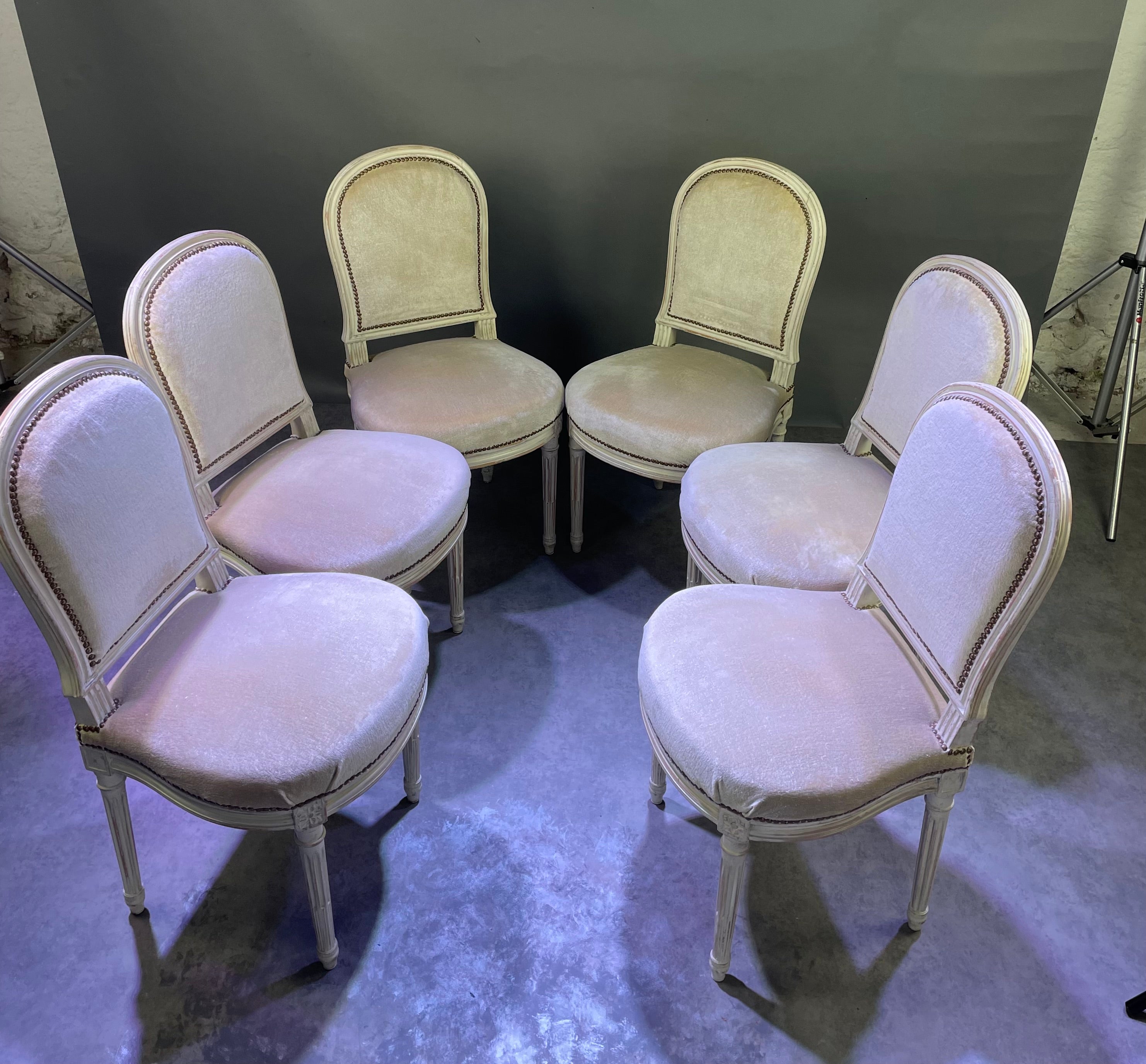 Lot 6 chaises