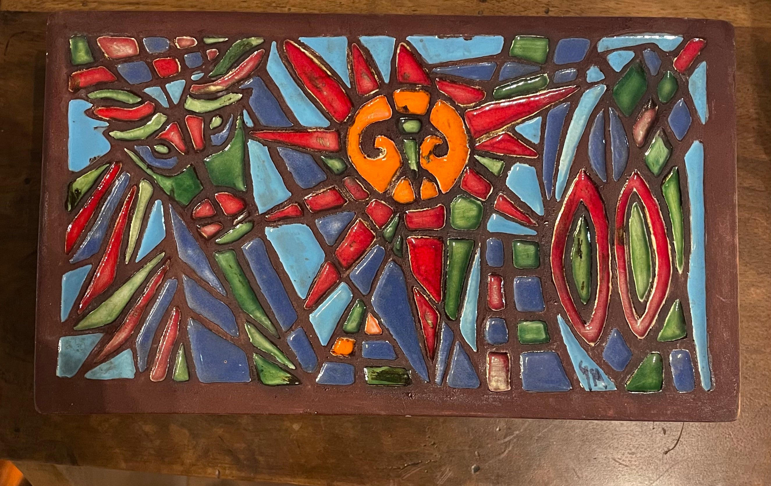 Boîte en céramique de Gabrielle Mackiewicz
