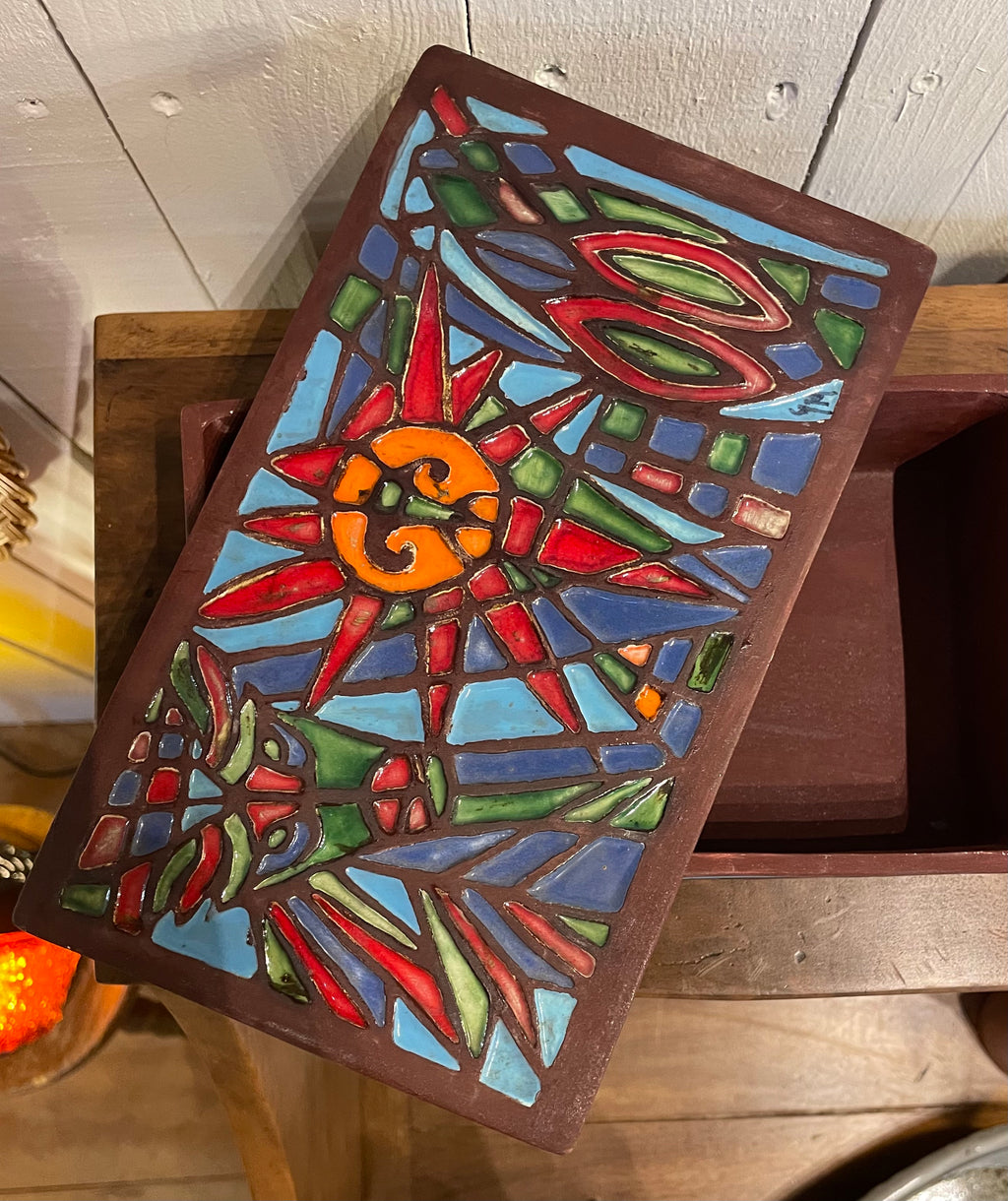 Boîte en céramique de Gabrielle Mackiewicz
