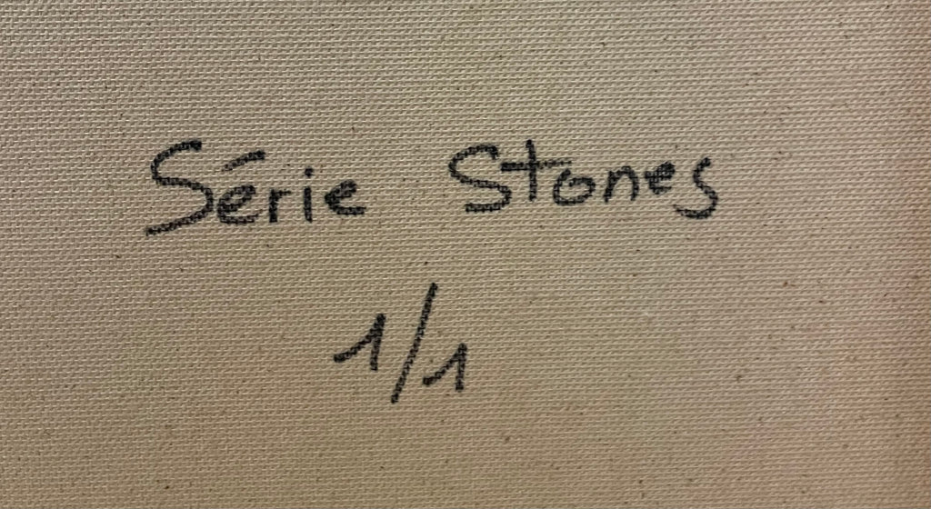 Tapisserie contemporaine Mako Studio série Stones