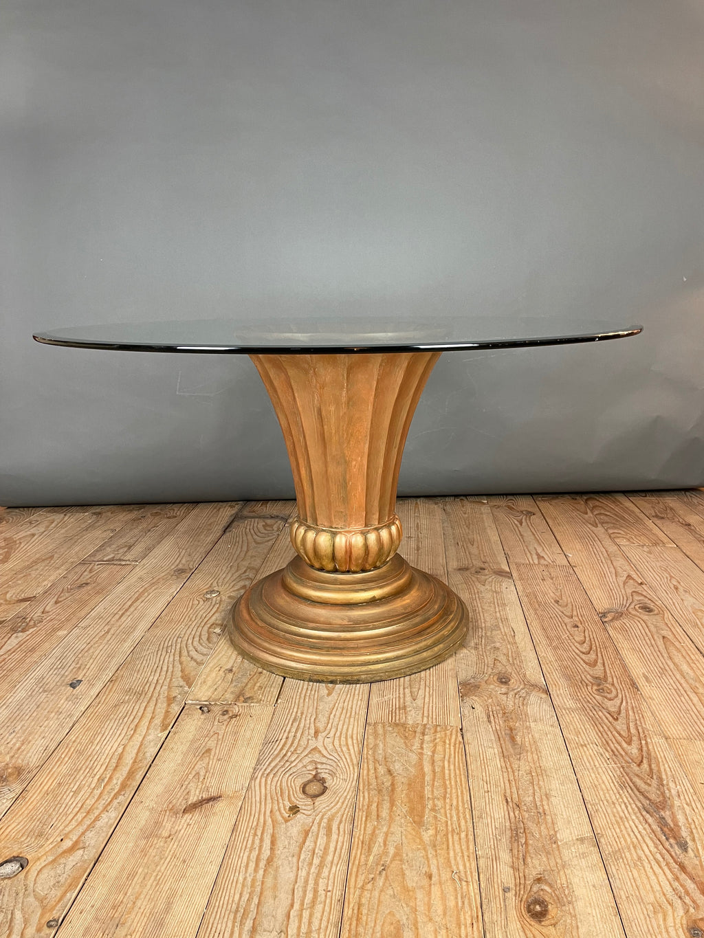 Table à manger style néo-classique années 80
