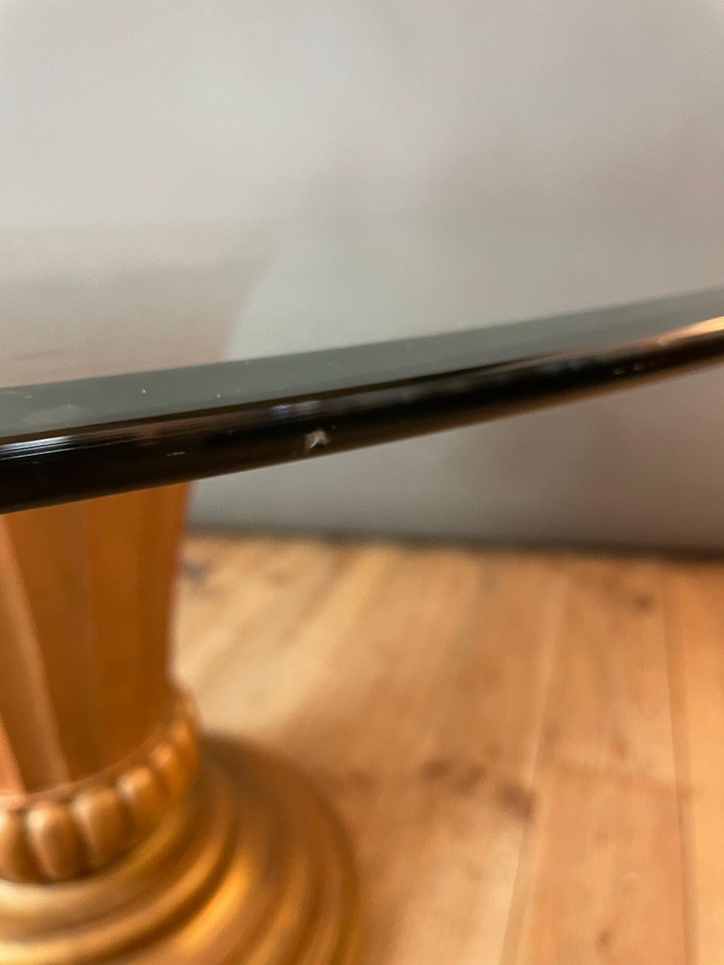 Table à manger style néo-classique années 80